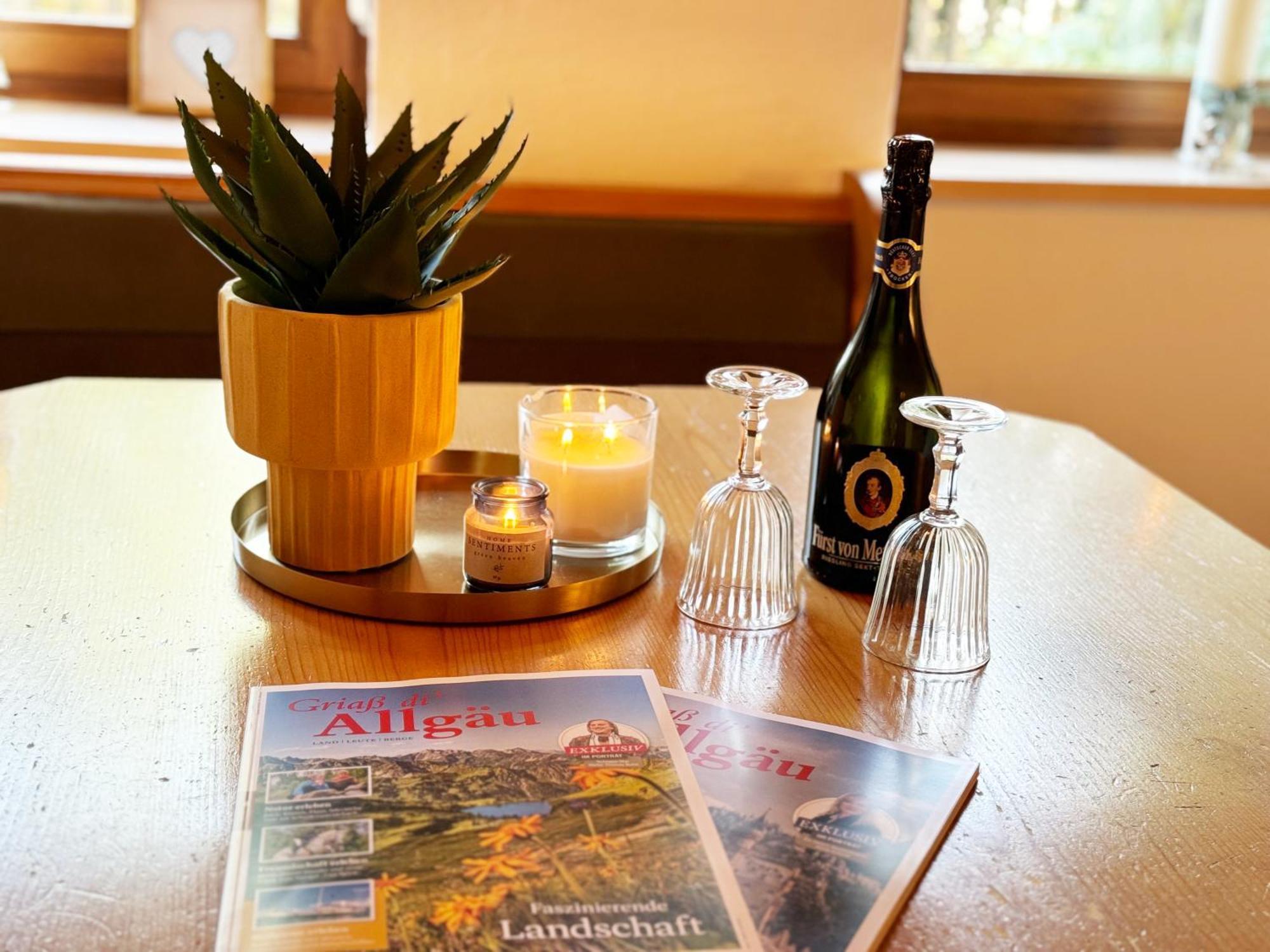 Alpines Wohlfuehl-Apartment Oplus Oberstaufen Dış mekan fotoğraf